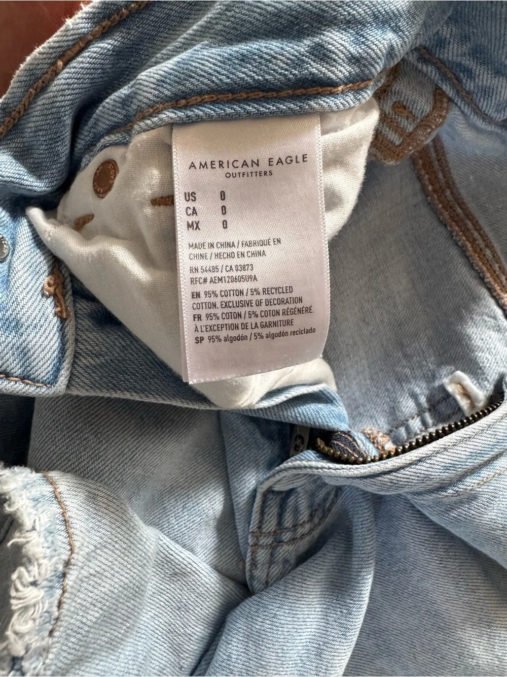 American Eagle Highest Rise Baggy Shorts